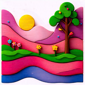 Lifestyle Diagram Style: Spring gardening during summer