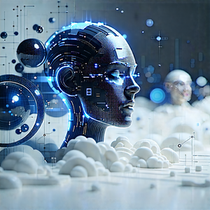 Tech Product Photography: Digital transformation visualization