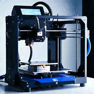 Tech Editorial Photography: 3d Printer With Laser Scanning With Printer Shown