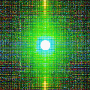 Tech Digital Art: Close-up of sensor array